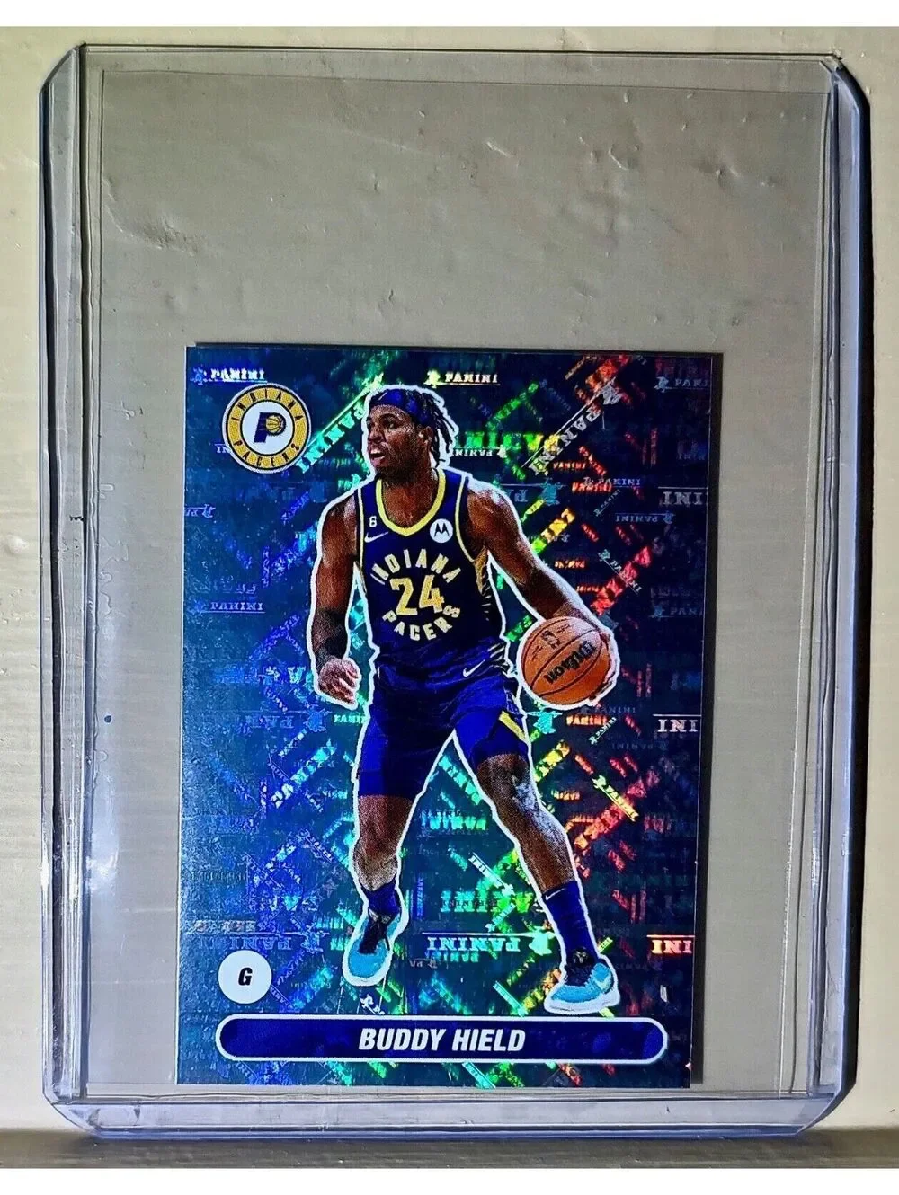 2023-24 Buddy Hield Panini NBA Basketball #193 Sticker Indiana Pacers